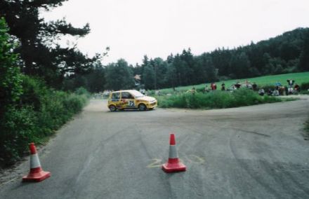 Jacek Sikora i Marek Kaczmarek - Fiat Cinquecento Sporting.